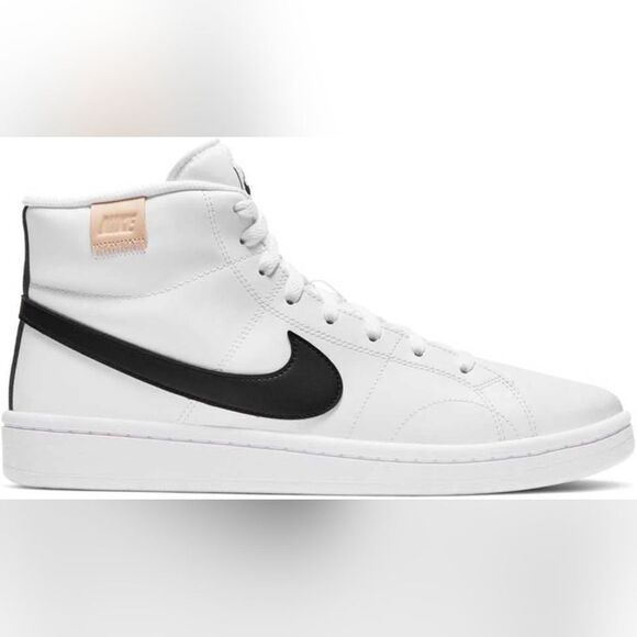 Nike Court Royale 2 Mid Sneaker Size 11.5 in White/black Stitch Fix NWT - Picture 3 of 14